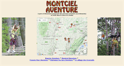 Desktop Screenshot of montciel-aventure.com